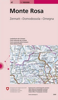 Abbildung von: 47 Monte Rosa - swisstopo