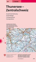 Cover: 101 Thunersee - Zentralschweiz - swisstopo