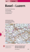 Cover: 102 Basel - Luzern - swisstopo