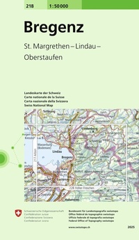 Abbildung von: 218 Bregenz - swisstopo