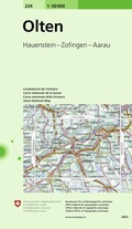 Cover: 224 Olten - swisstopo