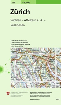 Abbildung von: 225 Zürich - swisstopo