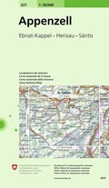 Cover: 227 Appenzell - swisstopo