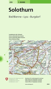 Abbildung von: 233 Solothurn - swisstopo