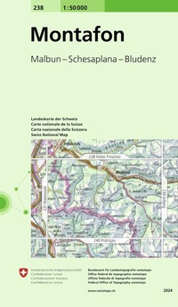 Abbildung von: 238 Montafon - swisstopo