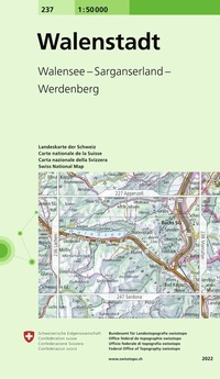 Abbildung von: 237 Walenstadt - swisstopo