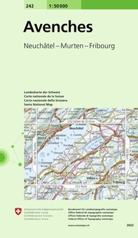 Abbildung von: 242 Avenches - swisstopo