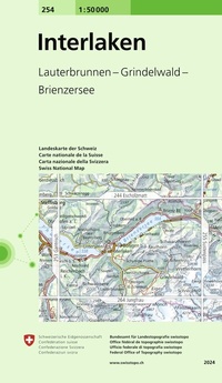 Abbildung von: 254 Interlaken - swisstopo