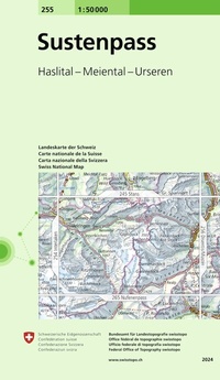 Abbildung von: 255 Sustenpass - swisstopo