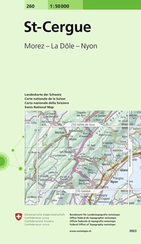 Abbildung von: 260 St-Cergue - swisstopo