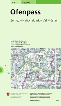 Abbildung von: 259 Ofenpass - swisstopo