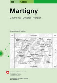 Abbildung von: 282 Martigny - swisstopo