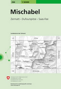 Abbildung von: 284 Mischabel - swisstopo