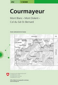 Abbildung von: 292 Courmayeur - swisstopo