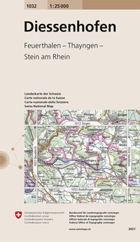 Abbildung von: 1032 Diessenhofen - swisstopo