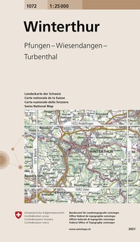 Abbildung von: 1072 Winterthur - swisstopo