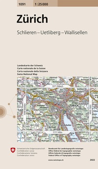 Abbildung von: 1091 Zürich - swisstopo