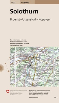 Abbildung von: 1127 Solothurn - swisstopo
