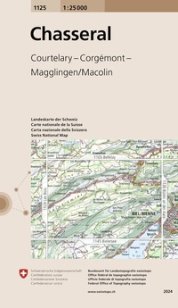 Abbildung von: 1125 Chasseral - swisstopo