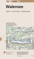 Cover: 1134 Walensee - swisstopo