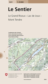 Abbildung von: 1221 Le Sentier - swisstopo