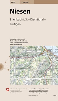 Abbildung von: 1227 Niesen - swisstopo
