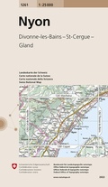Cover: 1261 Nyon - swisstopo