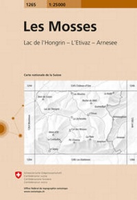 Abbildung von: 1265 Les Mosses - swisstopo