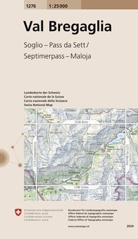 Abbildung von: 1276 Val Bregaglia - swisstopo