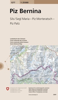 Abbildung von: 1277 Piz Bernina - swisstopo