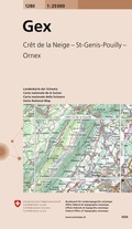 Cover: 1280 Gex - swisstopo