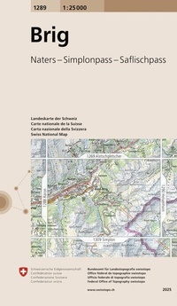 Abbildung von: 1289 Brig - swisstopo