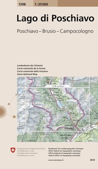 Abbildung von: 1298 Lago di Poschiavo - swisstopo