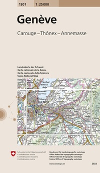 Abbildung von: 1301 Genève - swisstopo