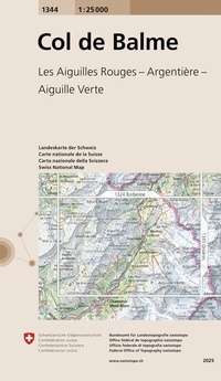 Abbildung von: 1344 Col de Balme - swisstopo