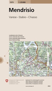 Abbildung von: 1373 Mendrisio - swisstopo
