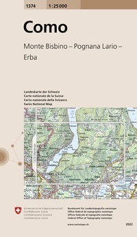Abbildung von: 1374 Como - swisstopo