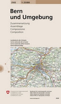Abbildung von: 2502 Bern und Umgebung - swisstopo