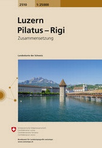 Abbildung von: 2510 Luzern - Pilatus - Rigi - swisstopo