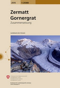 Abbildung von: 2515 Zermatt - Gornergrat - swisstopo