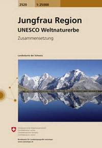 Abbildung von: 2520 Jungfrau Region - UNESCO Weltnaturerbe - swisstopo
