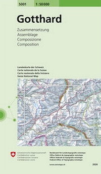 Abbildung von: 5001 Gotthard - swisstopo