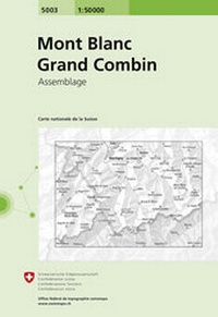 Abbildung von: 5003 Mont Blanc - Grand Combin - swisstopo
