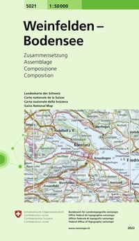 Abbildung von: 5021 Weinfelden - Bodensee - swisstopo