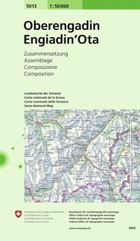 Abbildung von: 5013 Oberengadin - Engiadin 'Ota - swisstopo