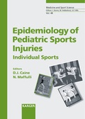 Cover: Medicine and Sport Science / Epidemiology of Pediatric Sports Injuries - Karger, S