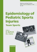 Cover: Epidemiology of Pediatric Sports Injuries - Karger, S