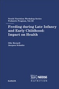 Cover: Feeding during Late Infancy and Early Childhood: Impact on Health - Karger, S