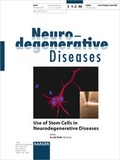 Cover: Use of Stem Cells in Neurodegenerative Diseases - Karger, S