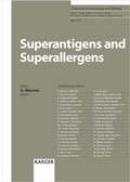 Cover: Chemical Immunology and Allergy. (Formerly: Progress in Allergy /Fortschritte... / Superantigens and Superallergens - Karger, S